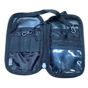 Rothco MOLLE Pouch 7.5x4.5 Tactical‎ Black Nylon Solid EDC Utility Organizer Bag